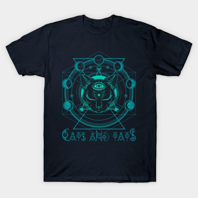 Cats and tats! T-Shirt by secondskin